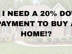 Do I Need a 20% Down Payment to Buy a Home?