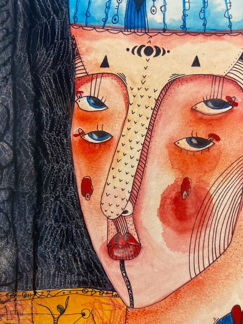 Thumbnail: Asleep Awake Art Print 5x7