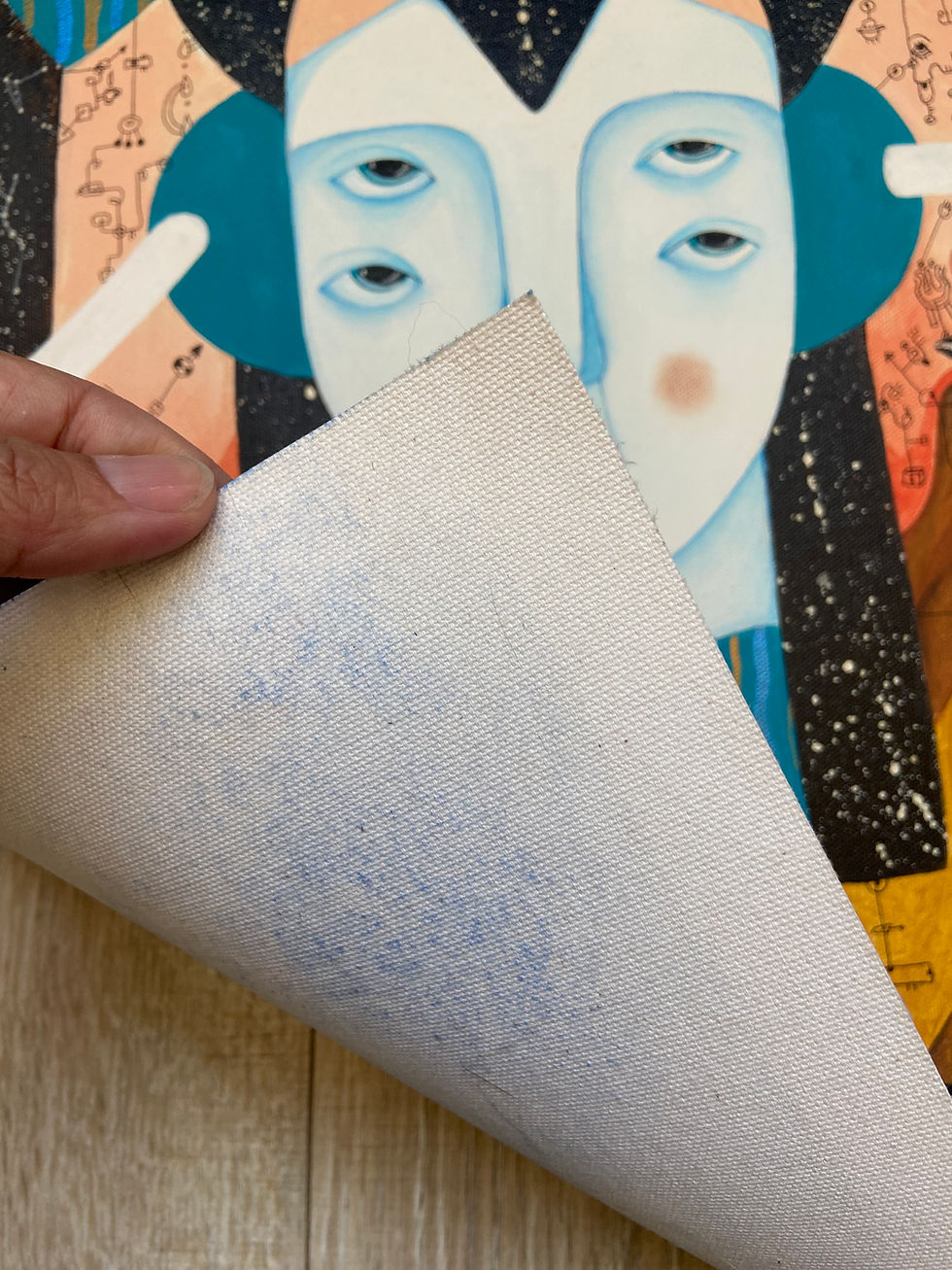 Thumbnail: Original Painting The One Whose Name I don't know