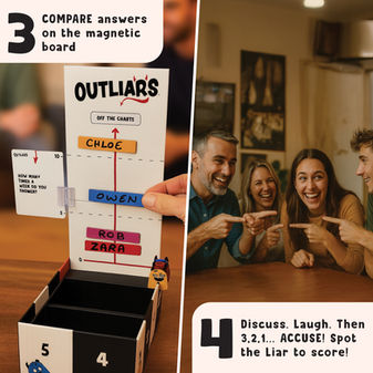 Outliars bluffing party game how to play 2