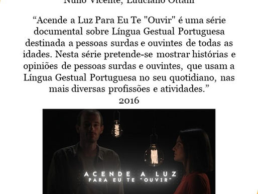 Acende a luz para eu te "ouvir"