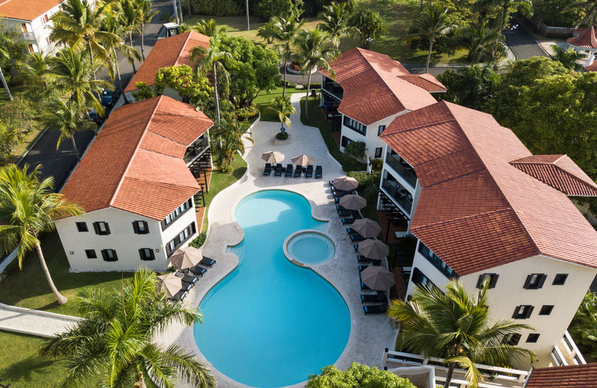 Royal Suites, aerial view