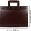 Thumbnail: Premium Vegan Leather A4 Conference Folder cum Bag