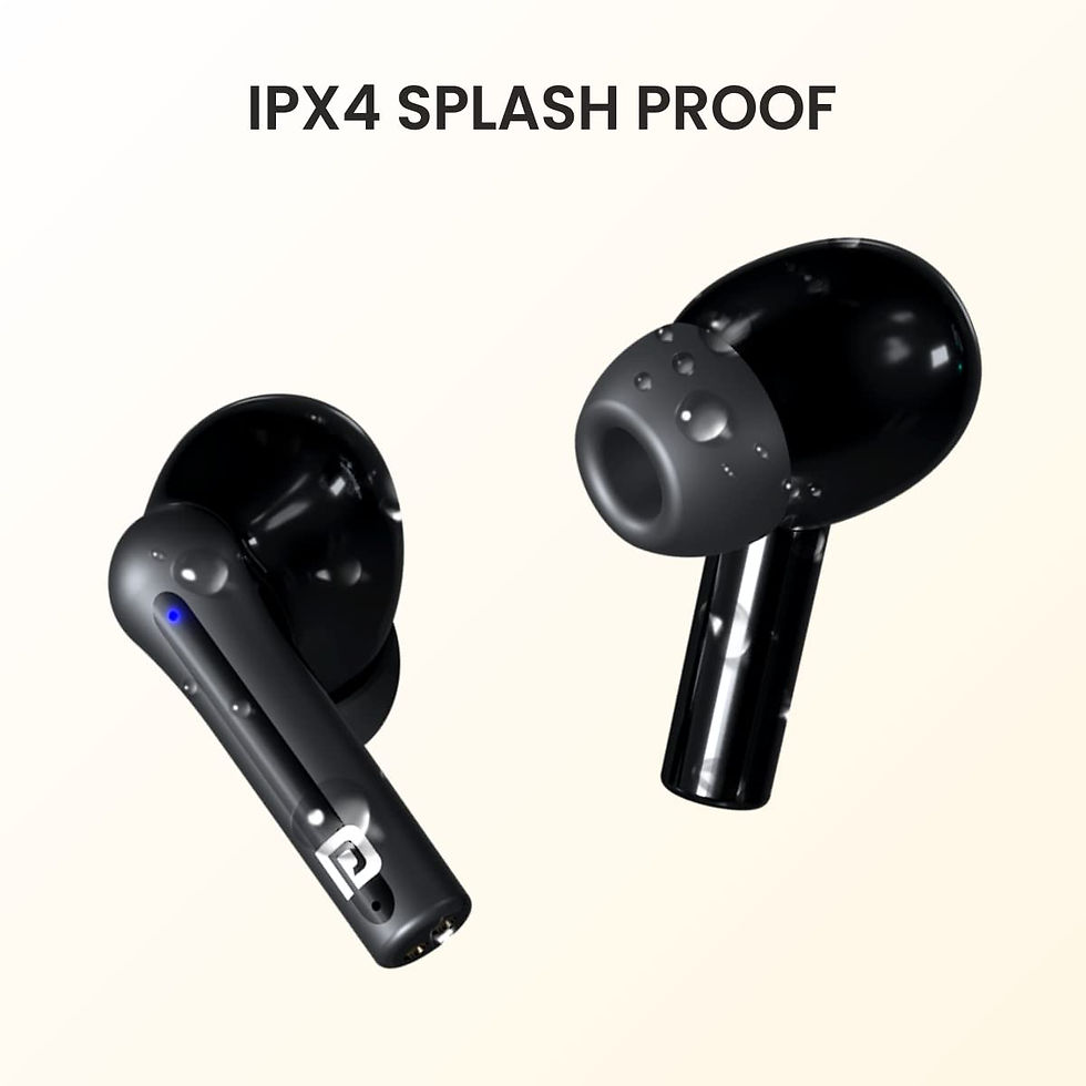 الصورة المصغرة: Portronics Harmonics Twins S6 TWS Earbuds with 50 Hrs Playtime