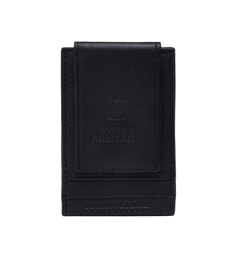 Thumbnail: Swiss Military Gift Set of Leather Wallet & Leather Belt Combo Pack (LW35+BLT13)