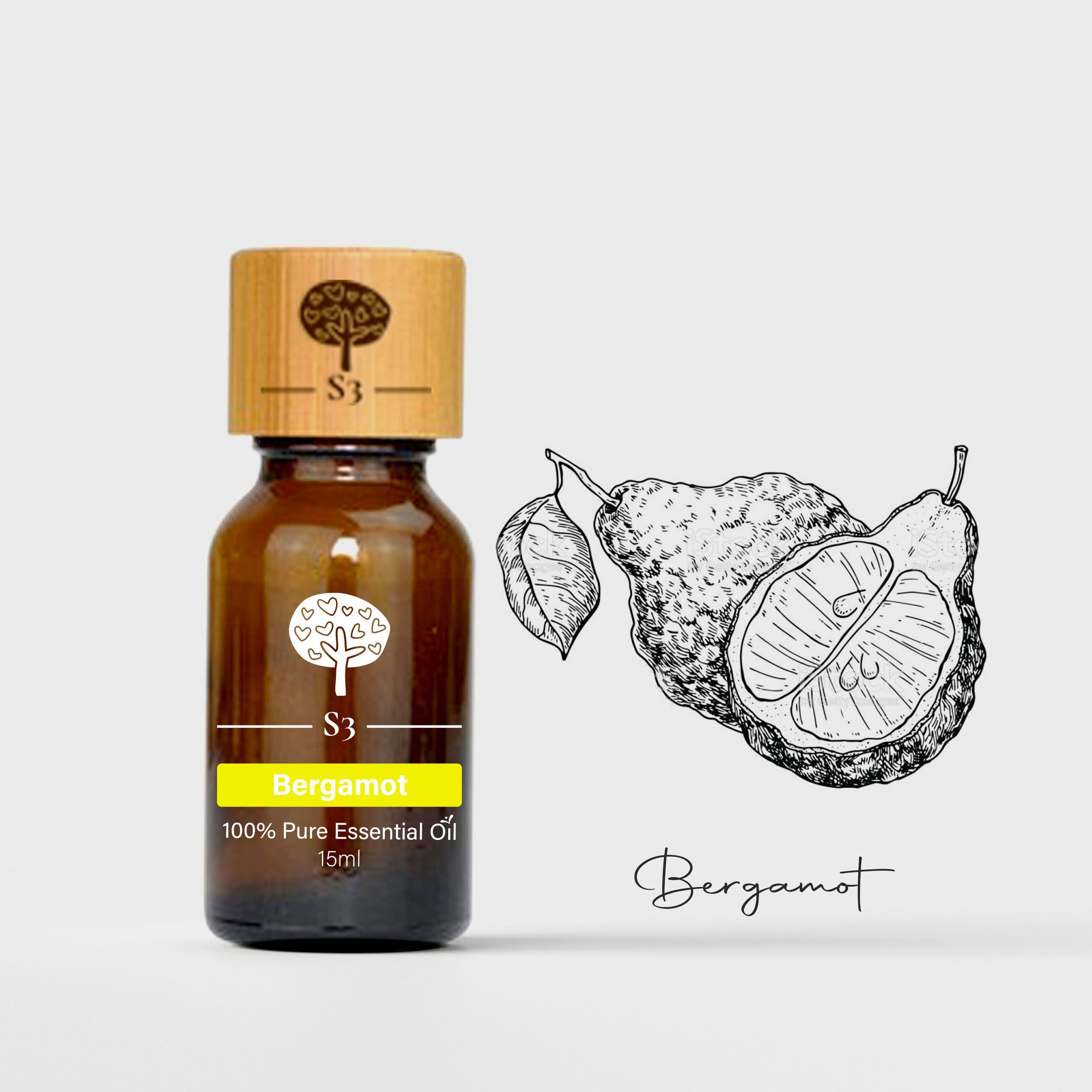 Bergamot 100% Pure Essential Oil