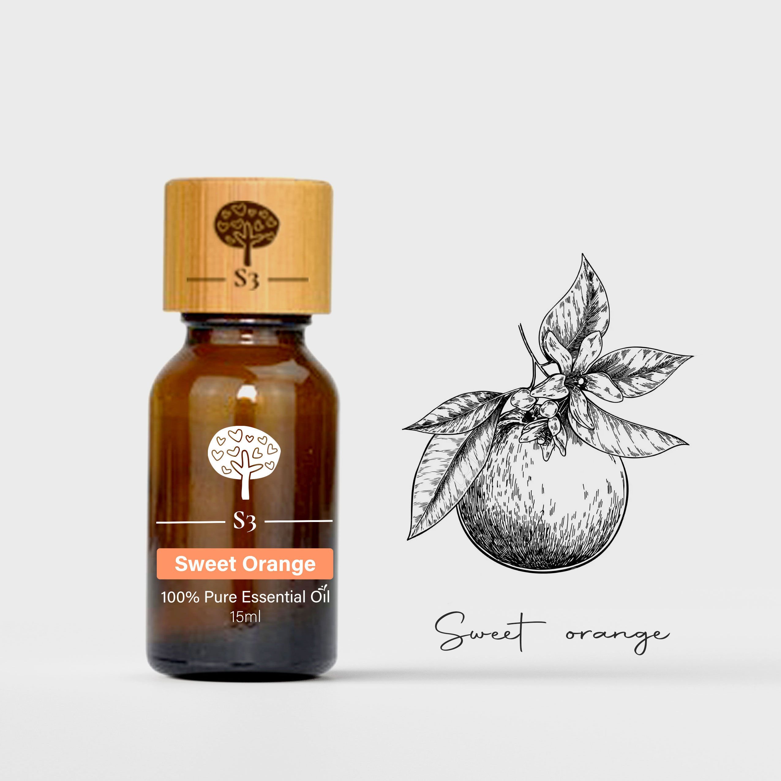 Sweet Orange 100% Pure Essential Oil