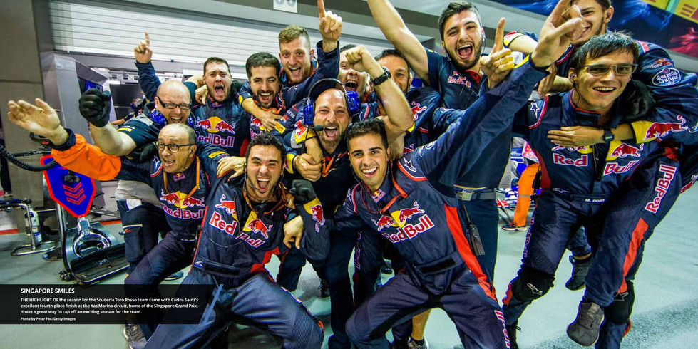 Racing with Toro Rosso