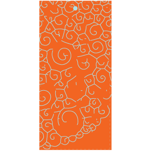Thumbnail: Contemporary Bauble Hand-Printed Tags - Light Blue