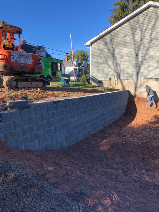 Erosion control solution for runoff protection on WNC property