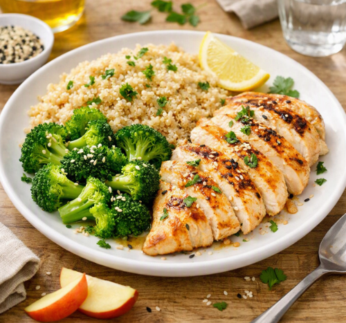 Hänchen+Quinoa+Broccoli