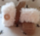 Ugg style booties