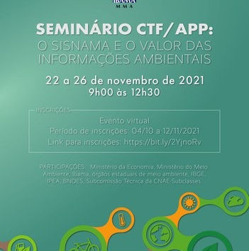 Seminário CTF/APP: o SISNAMA e o valor das informações ambientais