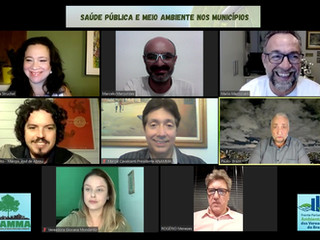 🌎 Webinar “Saúde Pública e Meio Ambiente nos Municípios” 🌳🦋