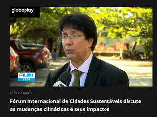 GLOBOPLAY destaca o II Fórum Internacional de Cidades Sustentáveis (FICS)
