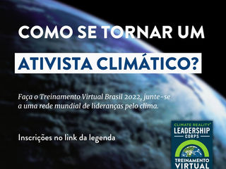 SEJA UM ATIVISTA CLIMÁTICO