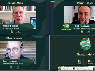 SOS MATA ATLÂNTICA E SUZANO LANÇAM O PLANOS DA MATA, COM APOIO DA IBÁ
