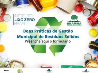 Boas Práticas de Gestão Municipal de Resíduos Sólidos