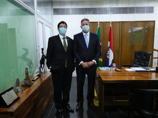 Presidente Marçal participa de audiência com o Presidente da Câmara Artur Lira