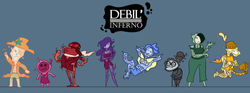 Debil Inferno chara design