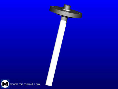 ptfe jacketed stainless steel thermowells, ptfe thermowell, thermowell, corrosion resistant thermowell
