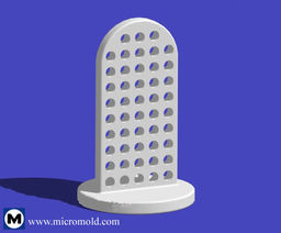 plastic baffle strainer, ptfe baffle strainer