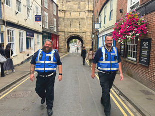 Heart-felt thanks to the York BID Rangers- They made a very difficult and distressing situation more bearable.