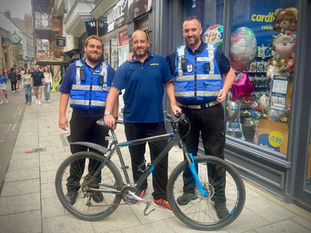 York Street Rangers Reunite Victim with Stolen Bike.