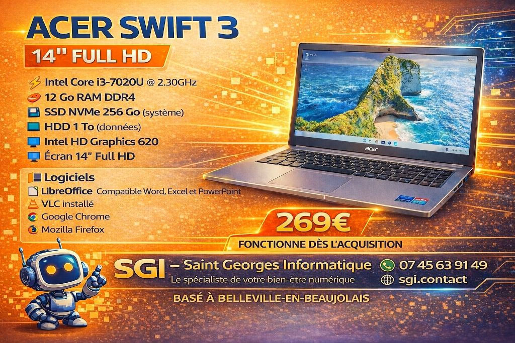 PC Portable Acer Swift