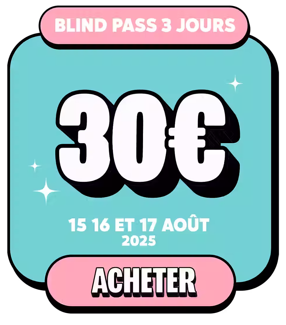 Blind pass - 3 jours