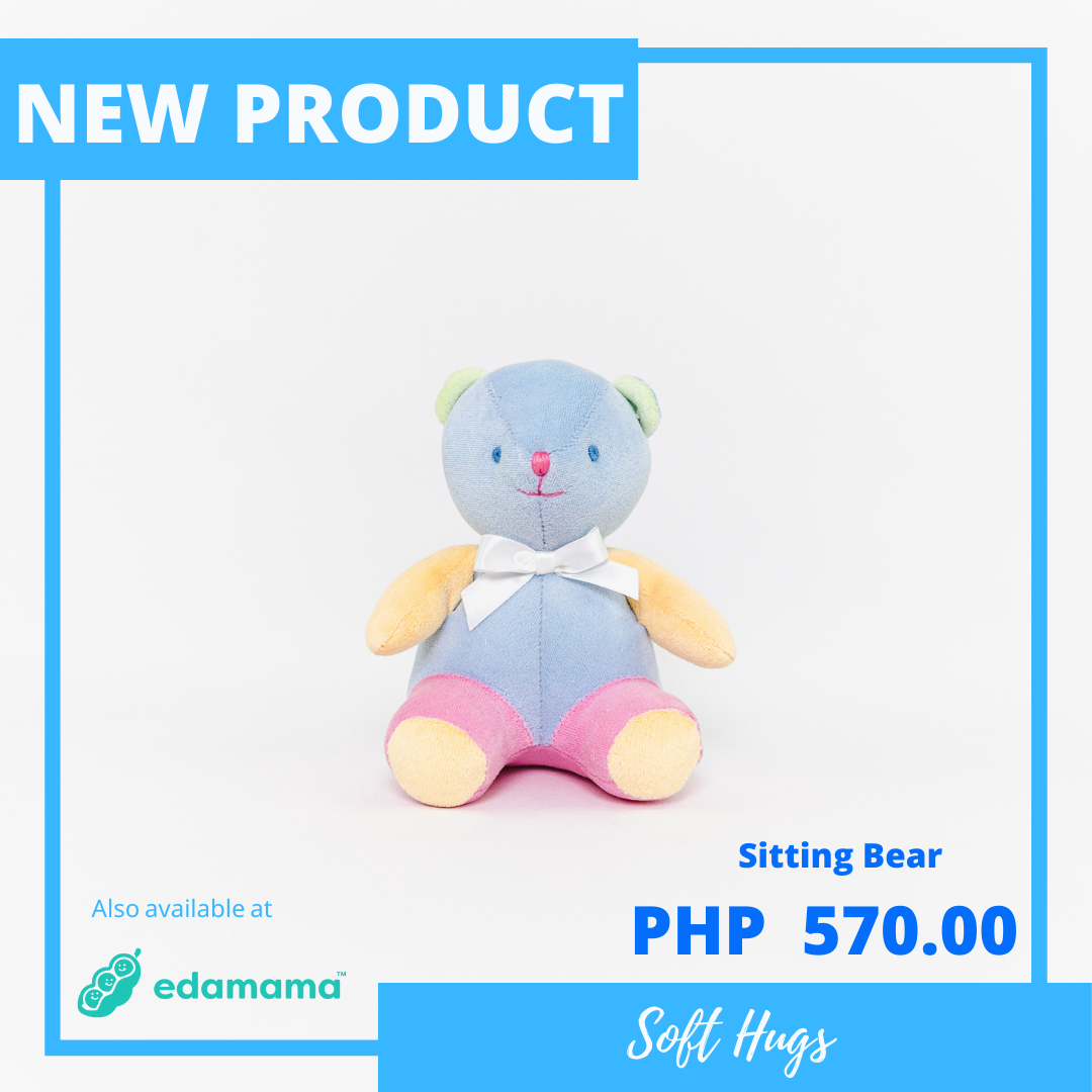 Soft Toy Sitting Bear