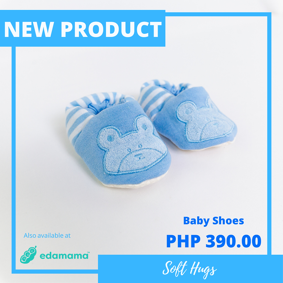 Thumbnail: Newborn Baby Shoes - Bear Design