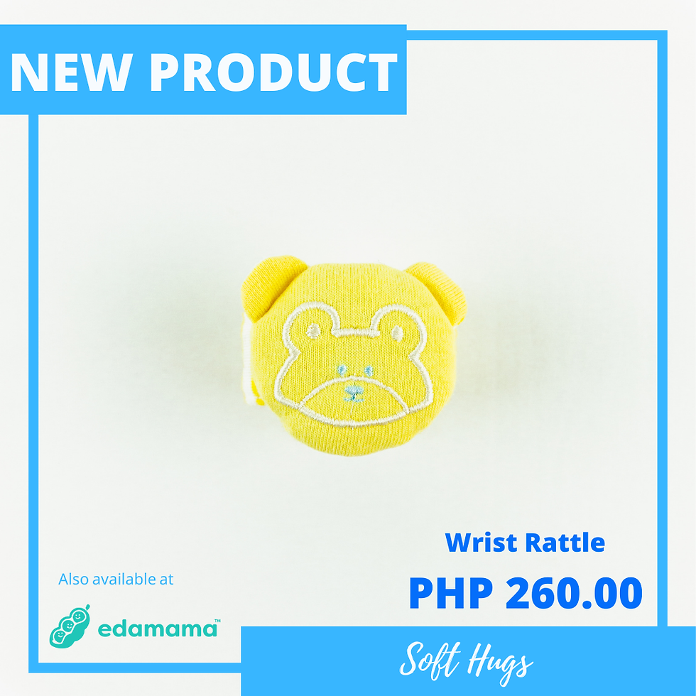 Thumbnail: Wristband Rattle - Bear Design