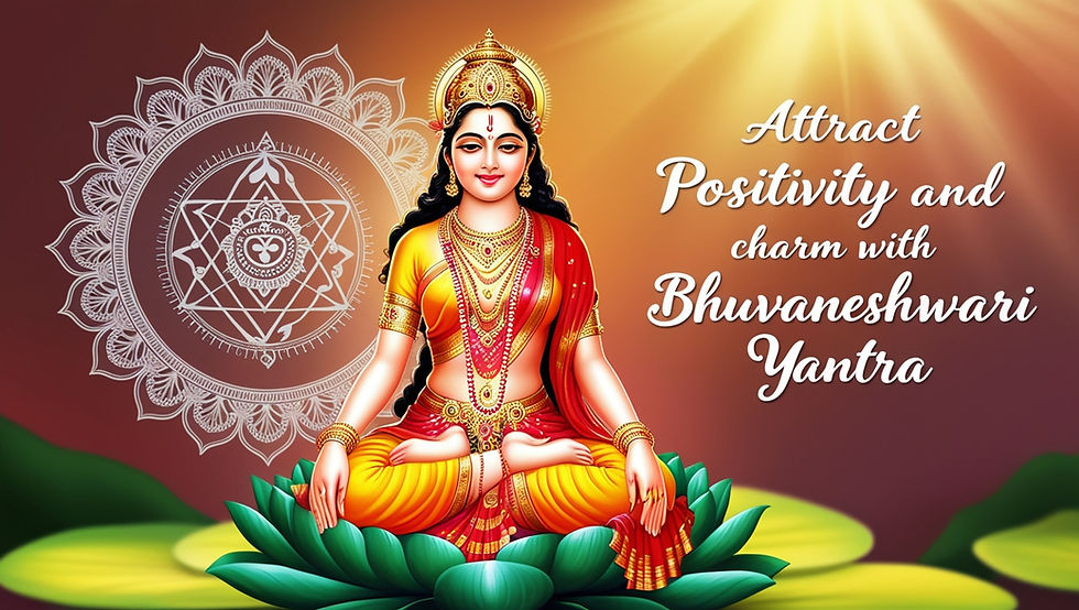 Attract Positivity and Charm with Bhuvaneshwari