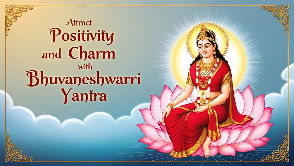 Attract Positivity and Charm with Bhuvaneshwari
