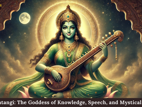 Devi Matangi: The Goddess of Knowledge, Speech, and Tantra
