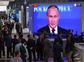 Putin dismisses 'stupid' Western sanctions 'blitzkrieg'