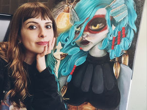 JÚLIA DALCASTAGNÉ REPRESENTA O BRASIL NO SALON INTERNATIONAL D'ART EM BRUXELAS