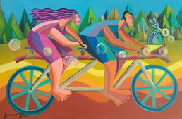 Passeio de Bicicleta 90x60 óleo sobre tela.jpg