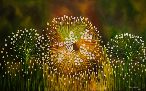 Capim Dourado - óleo sobre tela 50x80 cm 