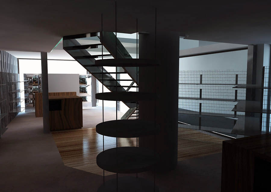 Trend relocation, 3D Interior