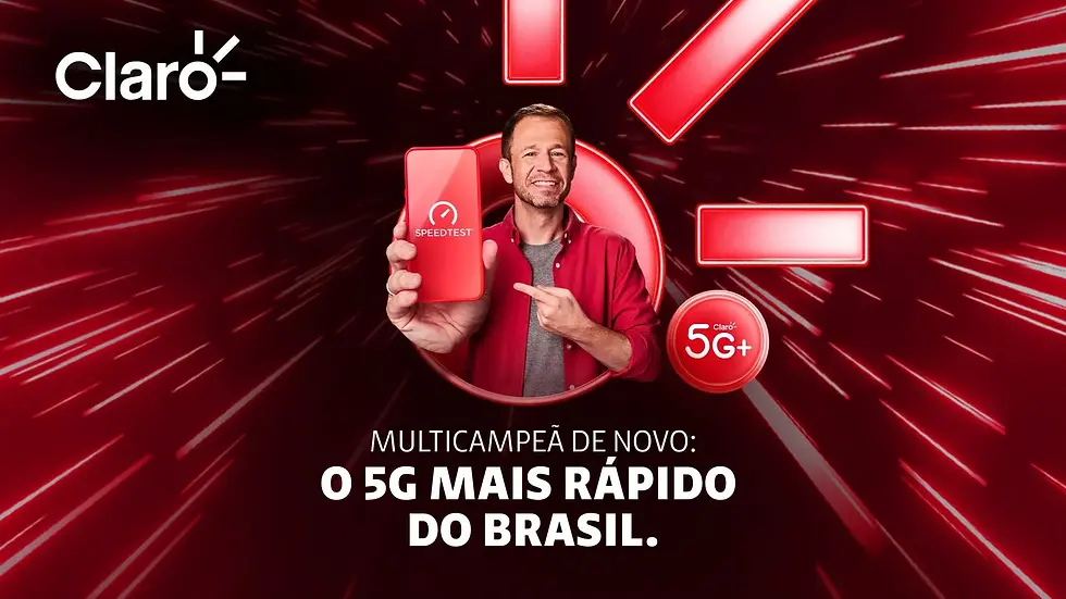 Claro lider em 5G