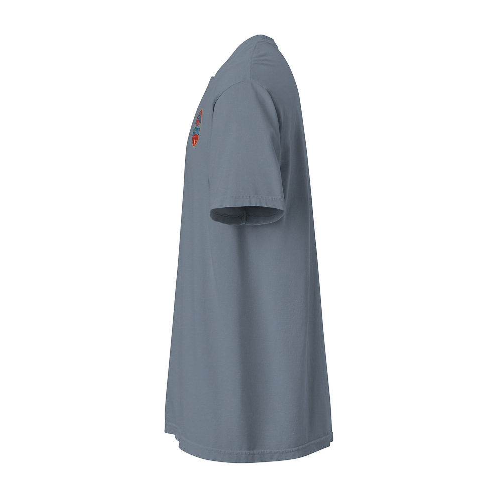 Thumbnail: RPMC Unisex garment-dyed heavyweight t-shirt w-MercedGOP Logo on Sleeve