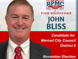 Vote for John Bliss for Merced City Council, District 6