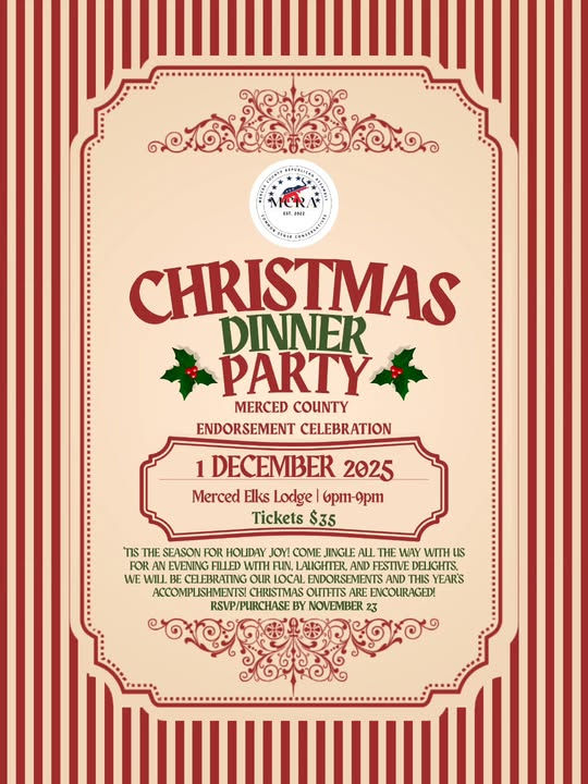 MCRA Hosts Christmas Dinner/Fundraiser