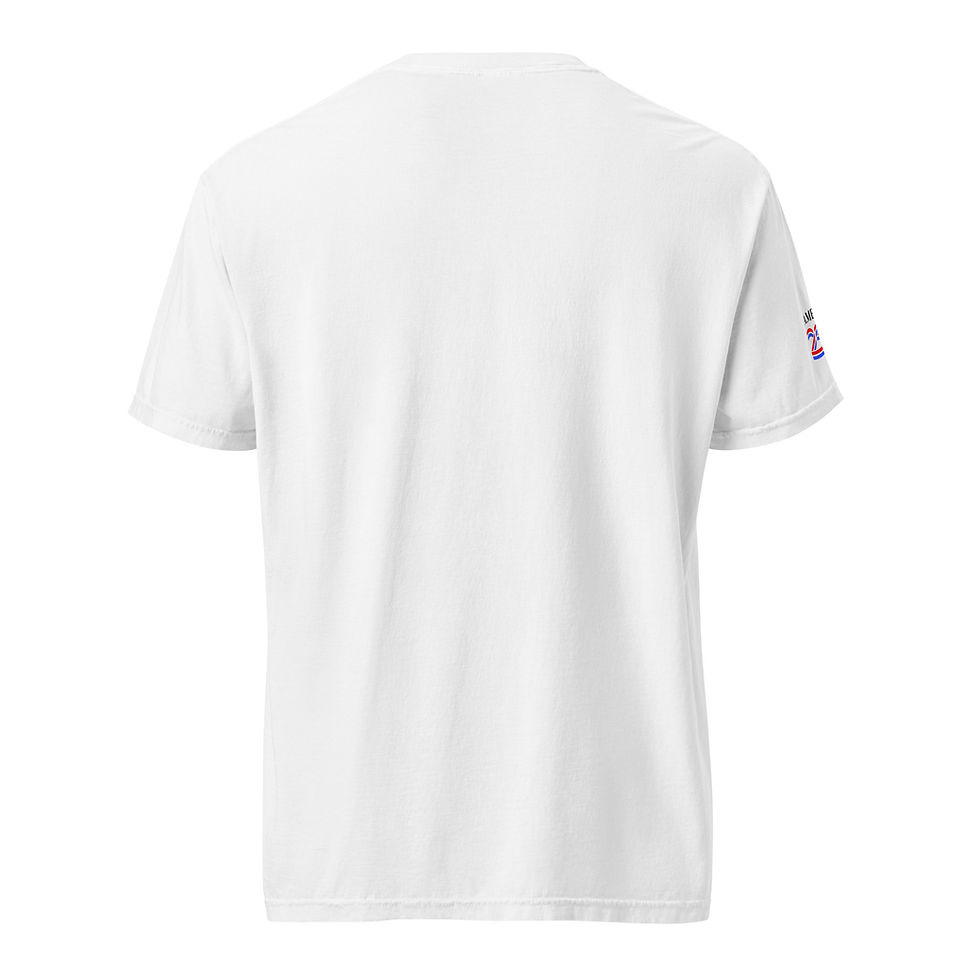 Miniatura: Unisex heavyweight T-Shirt with RPMC logo on front and 250 Logo on sleeve