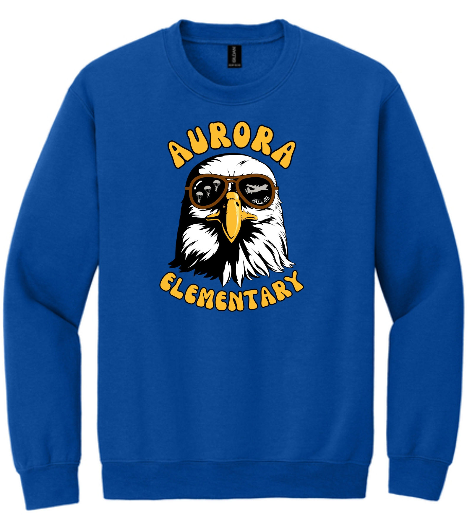 AURORA ELEMENTARY SPIRIT WEAR YOUTH CREWNECK SWEATSHIRT