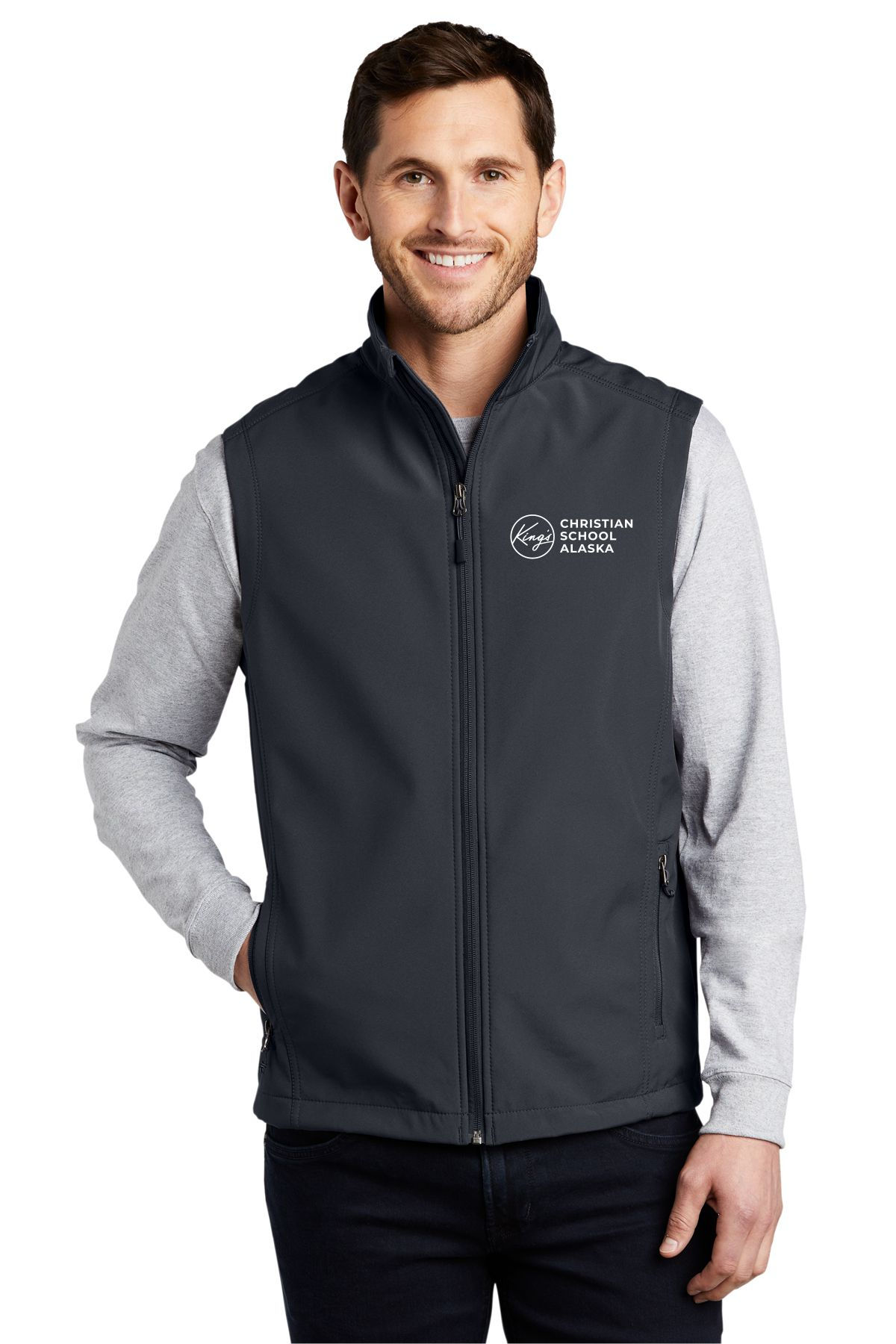 King's Christian School AK Softshell Vest