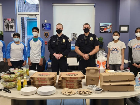 Appreciation Lunch for Police - March 2021