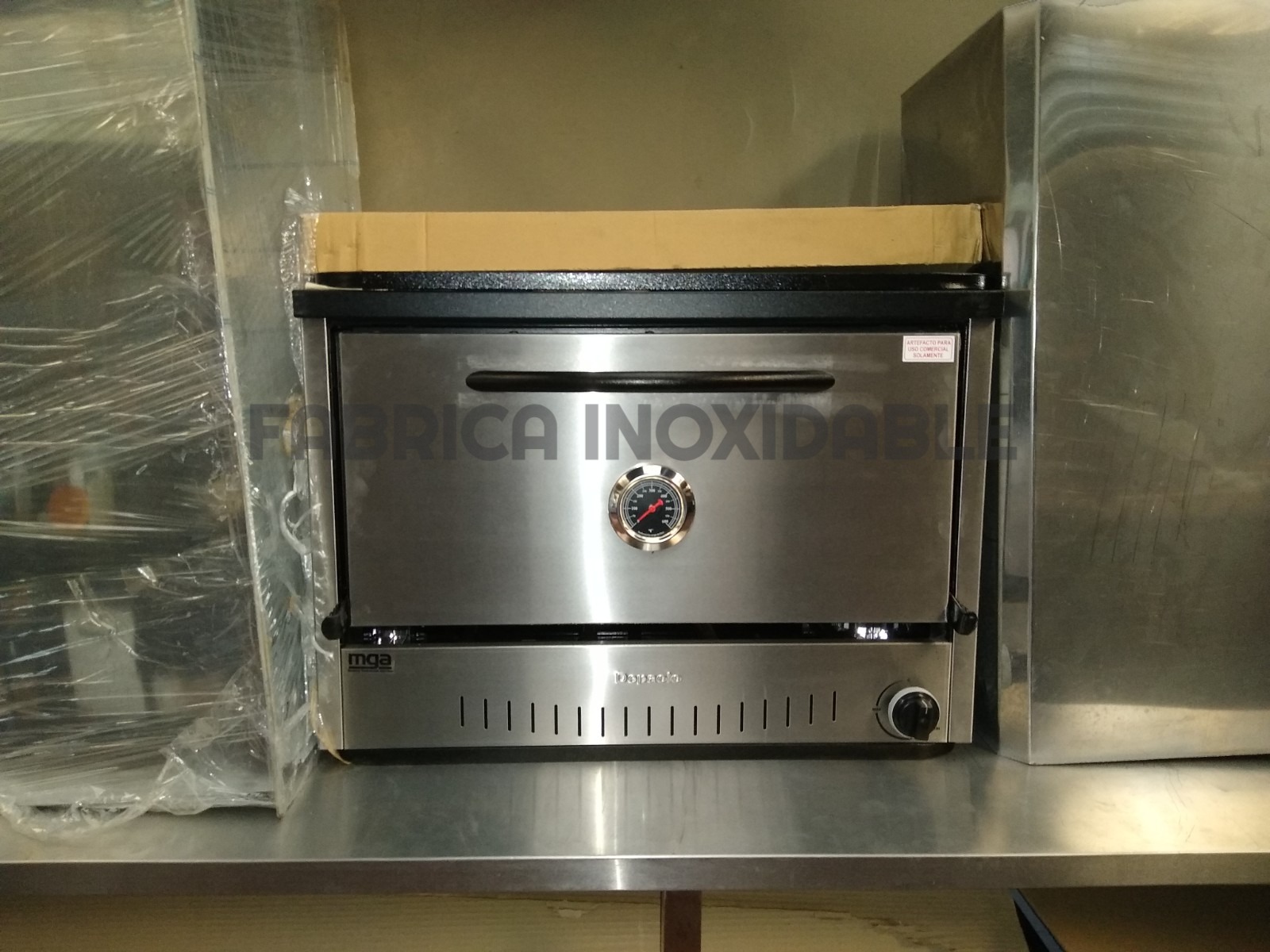 Horno industrial | Pizzero | 6 moldes